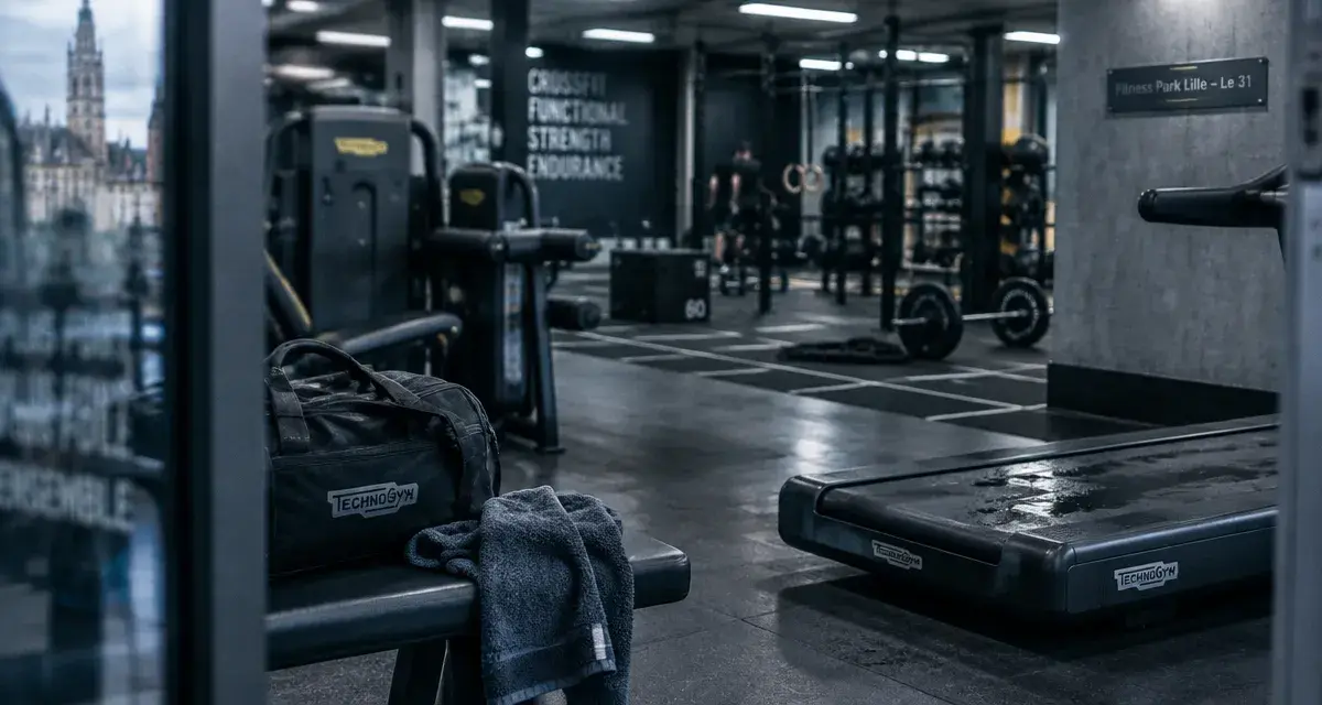 Fitness Park Lille près du métro Rihour, salle 1700 m²