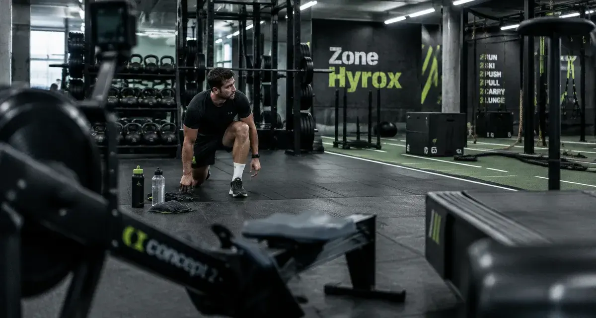 Fitness Park Massy : zone Hyrox et HIIT en salle de sport moderne