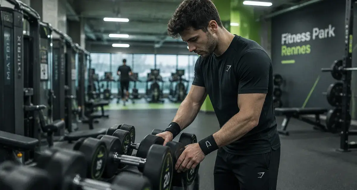 Fitness park rennes : plateau musculation