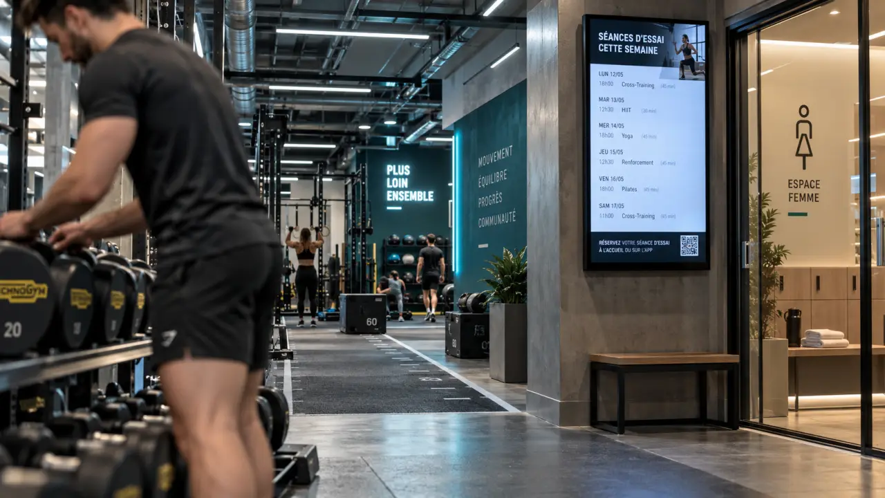 Fitness Park - salle de sport cormeilles-en-parisis, vue salle et équipements
