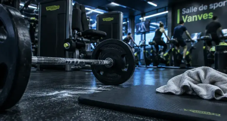 Salle de sport Vanves - Fitness Park : tapis de gainage et machines