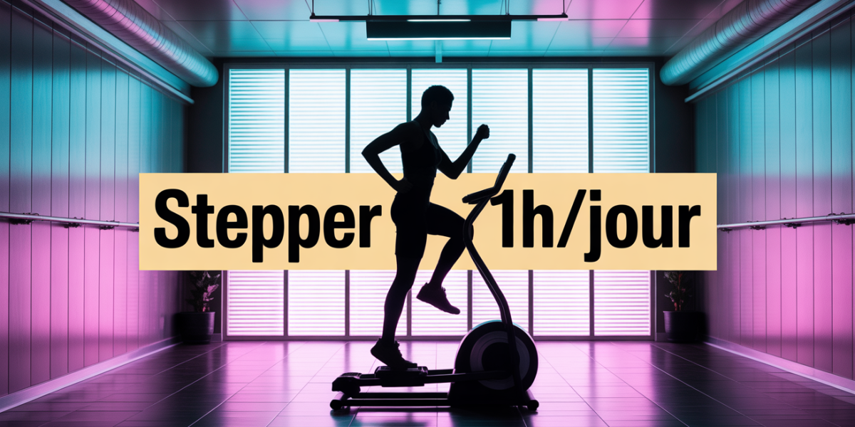 1h de stepper par jour resultats effet motivation