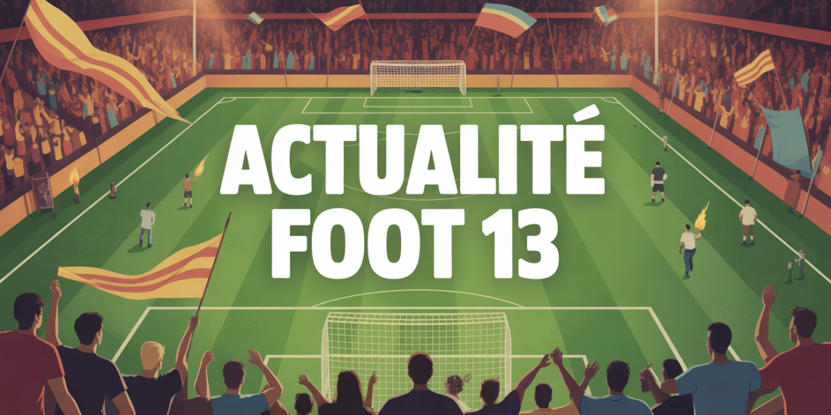 Actualité foot dans le 13 illustration terrain supporters