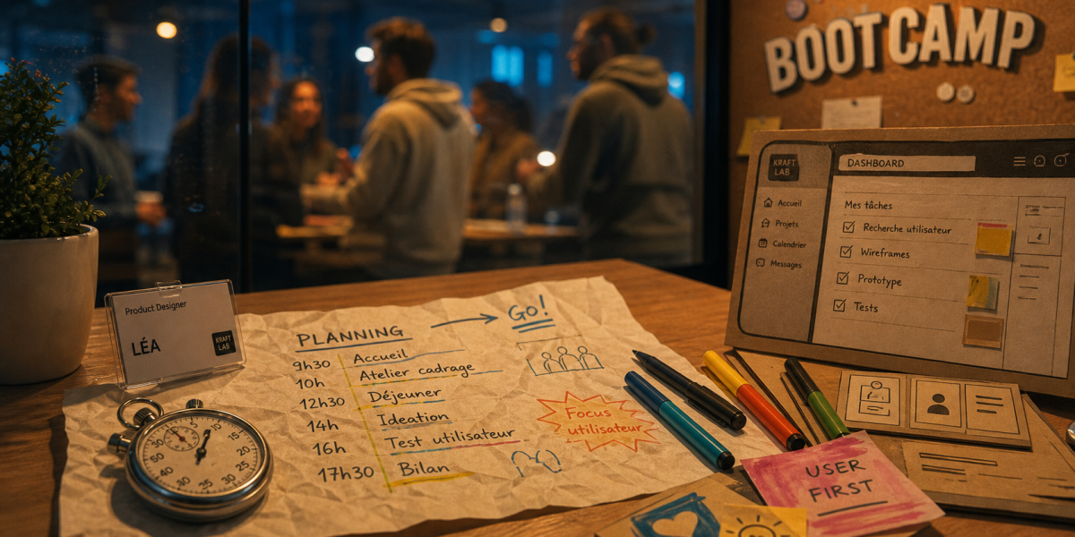 Bootcamp définition : planning intensif et apprentissage rapide en cadre structuré