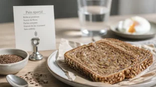 Calories pain sportif Lidl : pain aux graines et graines de lin