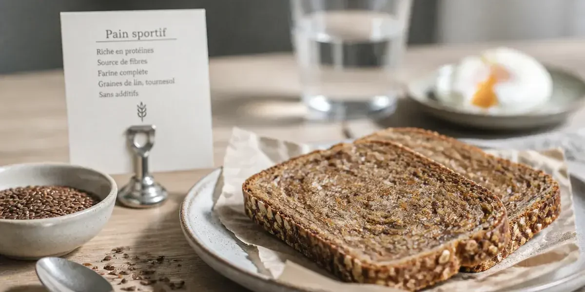 Calories pain sportif Lidl : pain aux graines et graines de lin