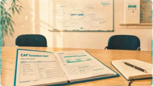cap formation sport : dossier d’évaluation et planning en salle