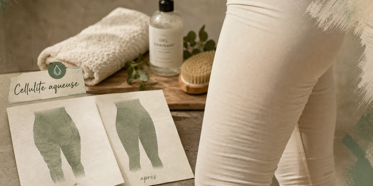 Cellulite aqueuse avant apres : drainage et sport sur les cuisses