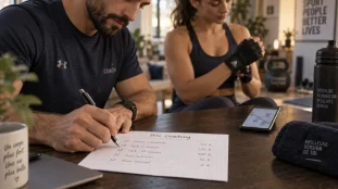 Coach sportif prix : bilan et planning de séances
