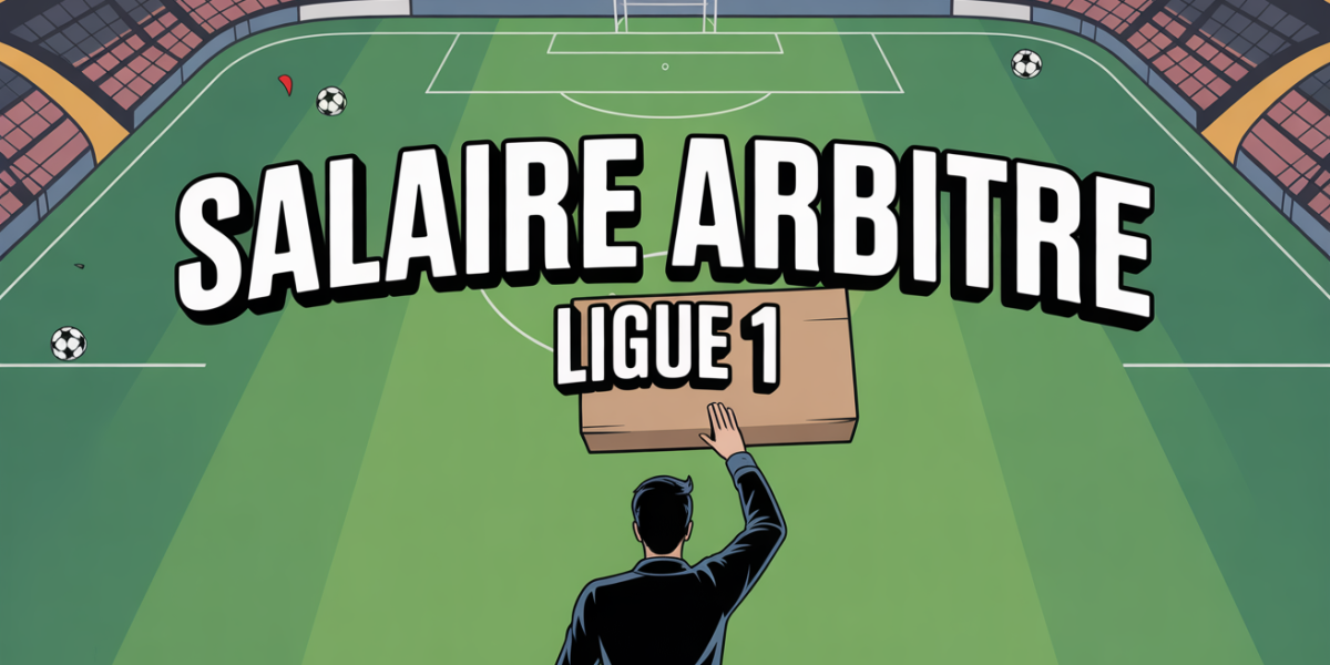 combien gagne un arbitre de football ligue 1 illustration