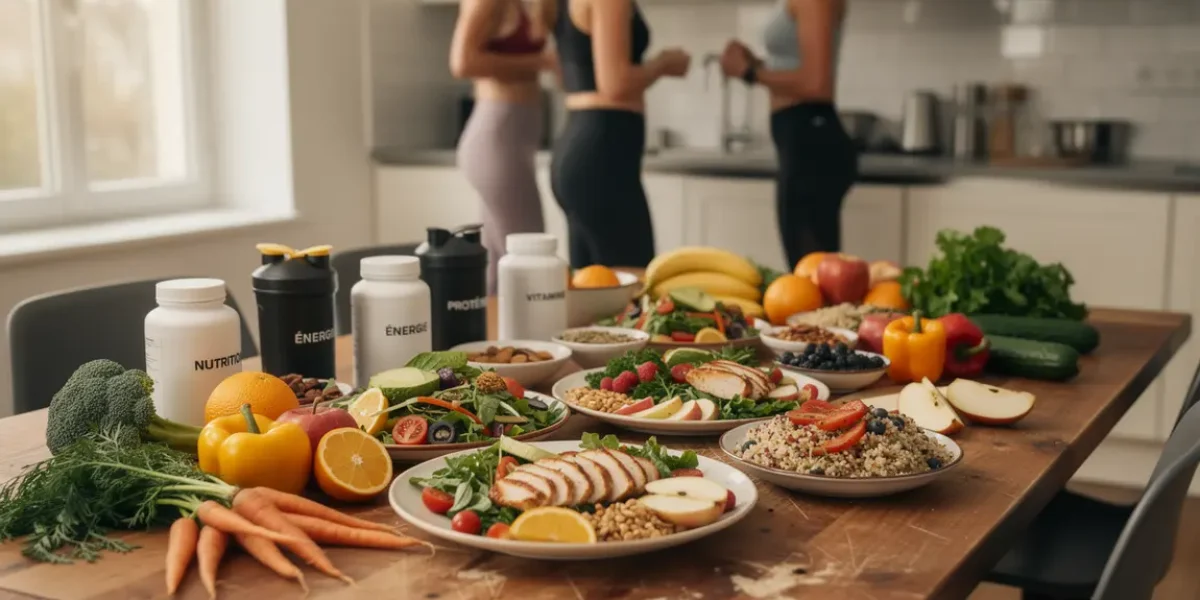 cuisine sportive plats sains complements legume fruit