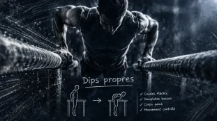 Dips musculation : pectoraux ou triceps