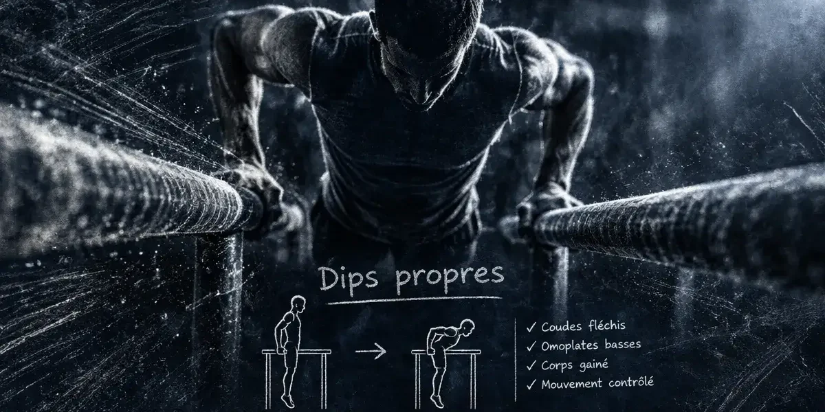 Dips musculation : pectoraux ou triceps