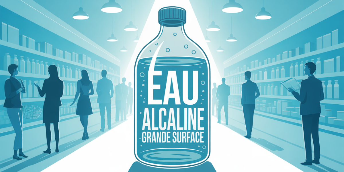eau alcaline grande surface bouteille rayon