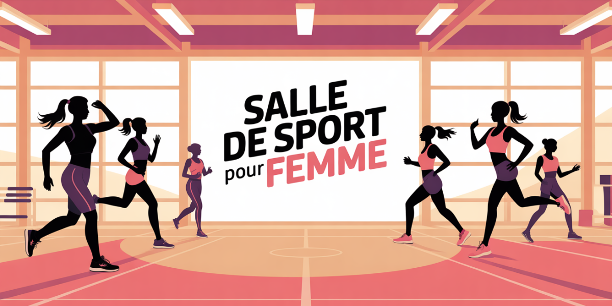 femme salle de sport silhouettes en mouvement