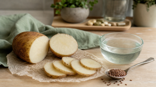 Fibre dans les pommes de terre, peau de pomme de terre