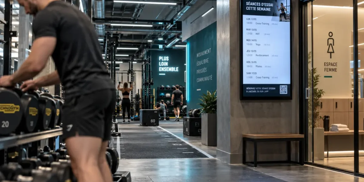 Fitness Park - salle de sport cormeilles-en-parisis, vue salle et équipements