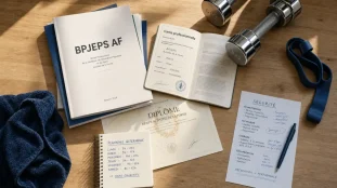 Formation coach sportif BPJEPS AF ou CQP instructeur fitness, documents et carte pro