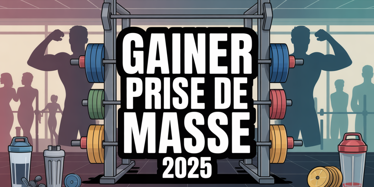 illustration gainer prise de masse 2025 musculation