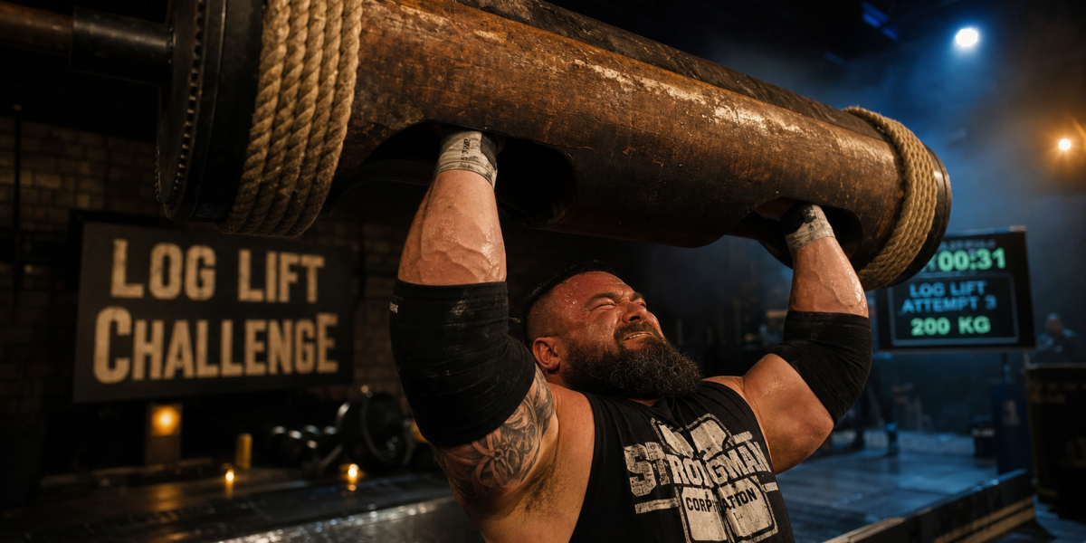 homme le plus muscle du monde : Ronnie Coleman, Phillip Heath ou Iron Biby, log lift en gymnase