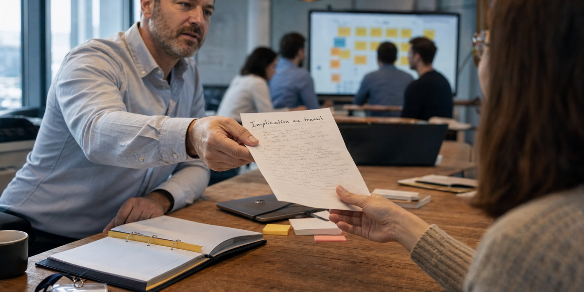 Implication au travail : reconnaissance et autonomie au bureau
