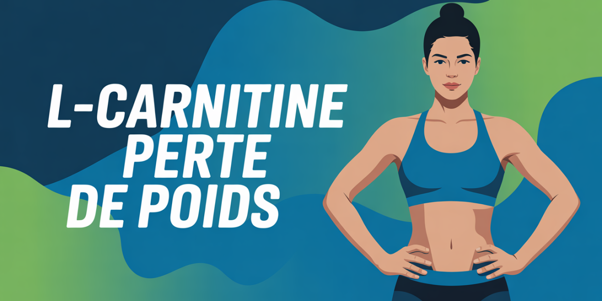 L-carnitine perte de poids illustration énergique