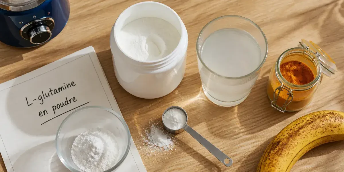l glutamine en poudre pour tube digestif