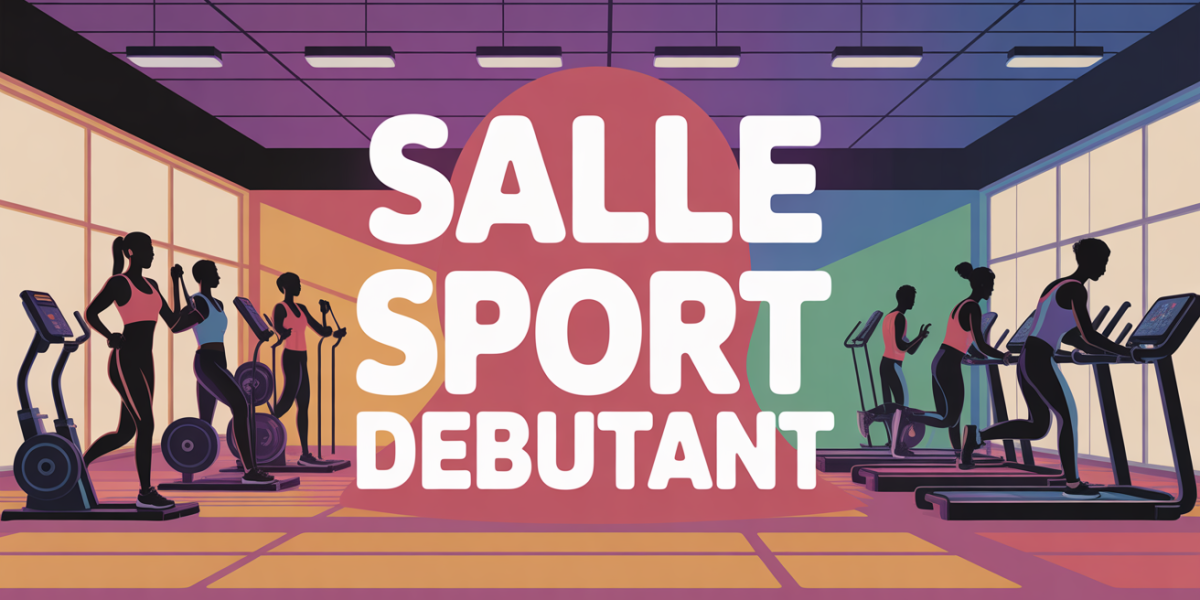 Salle de sport moderne avec debutants sur machines en salle de sport