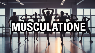 Salle de sport, silhouettes dynamiques, maigrir par la musculation