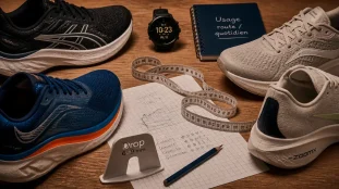 Meilleure chaussure running : amorti, drop et usage (drop 6–9 mm)