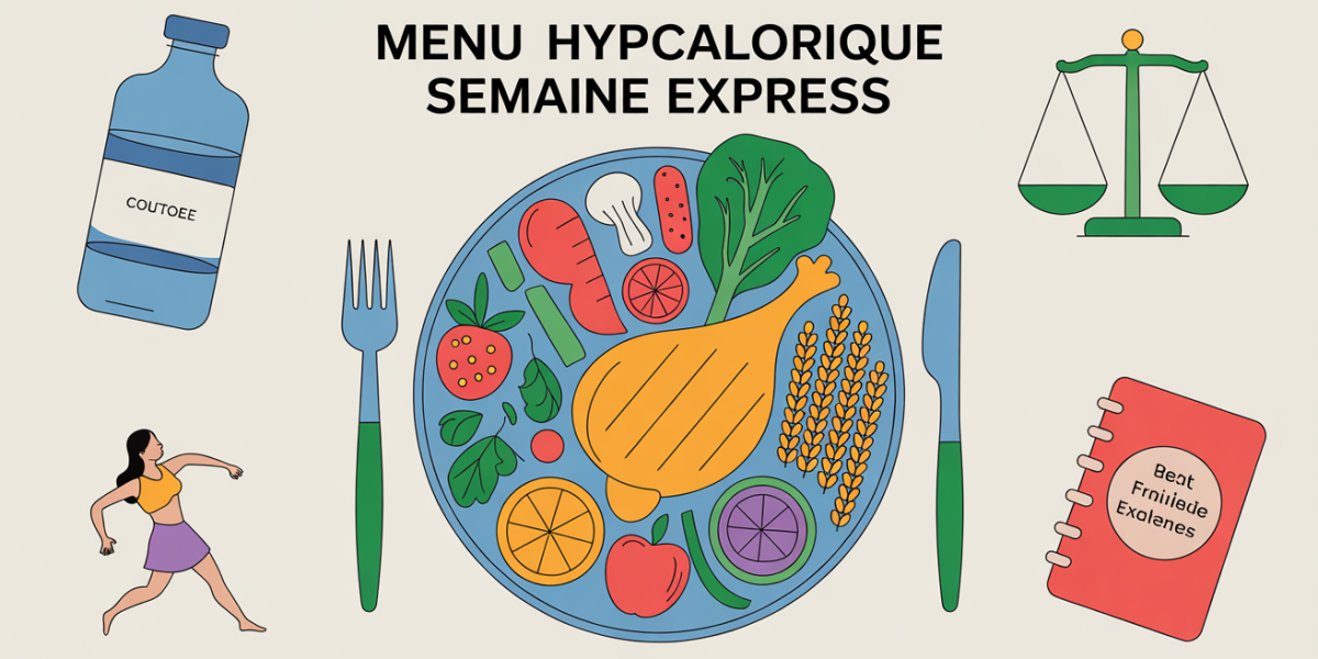 assiette menu hypocalorique express, légumes, poulet, grains