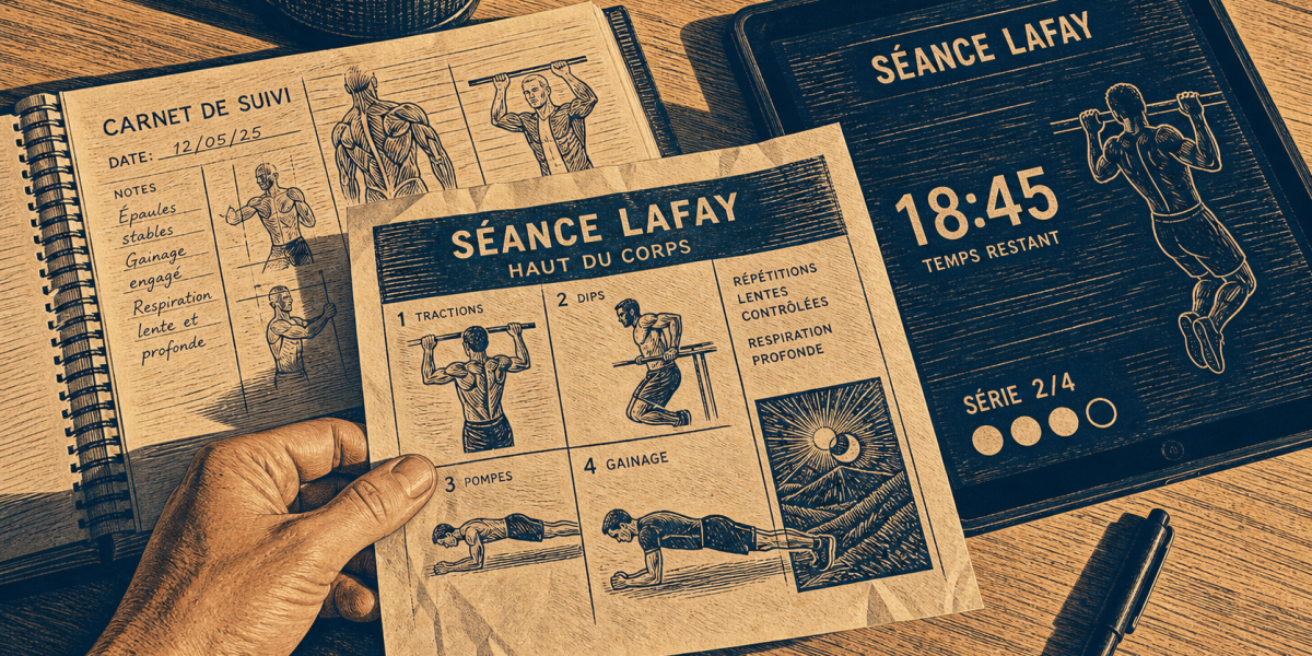 methode lafay en pdf : 110 exercices sans matériel chez soi