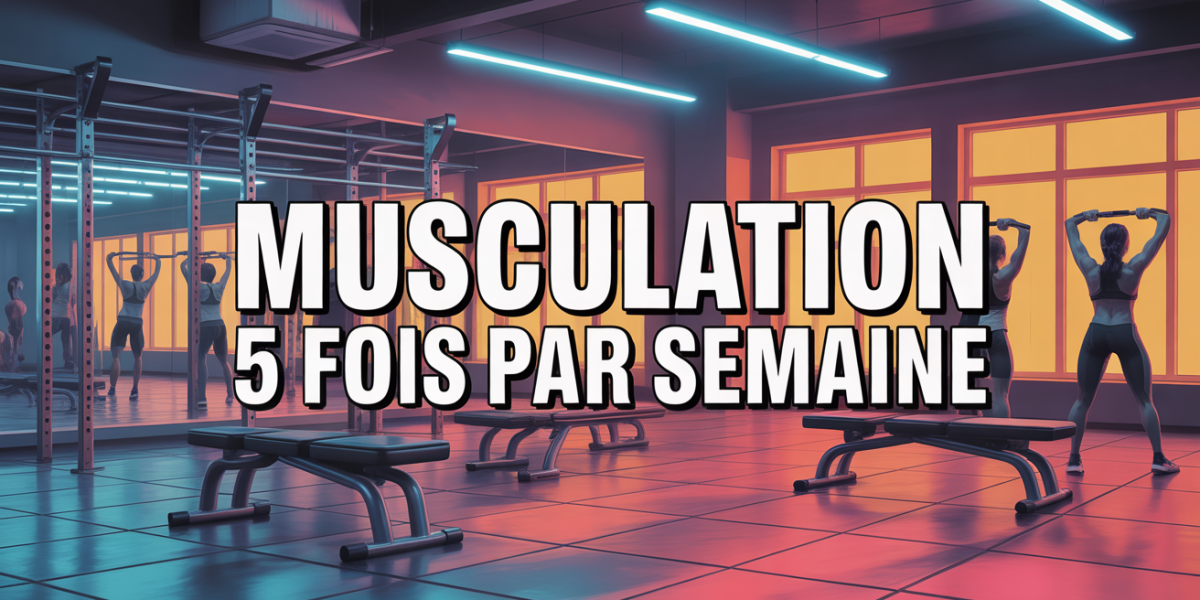 Salle sport musculation 5 fois par semaine résultat