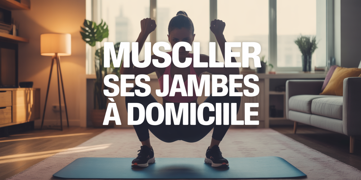 vue tapis salon exercice musculation jambes maison