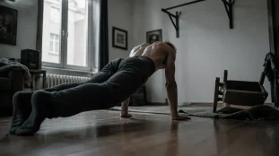 Musculation poids du corps programme sans matériel : pompes au sol