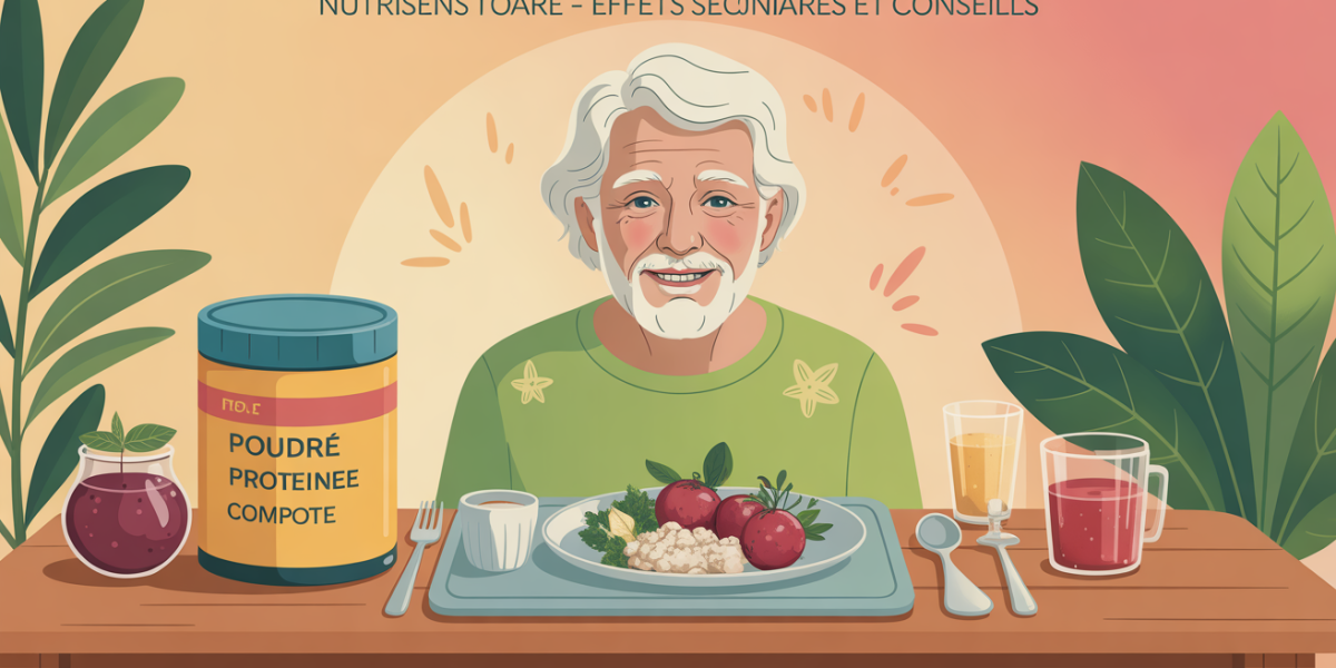 Plateau repas Nutrisens Forteocare senior, boite poudre, compote