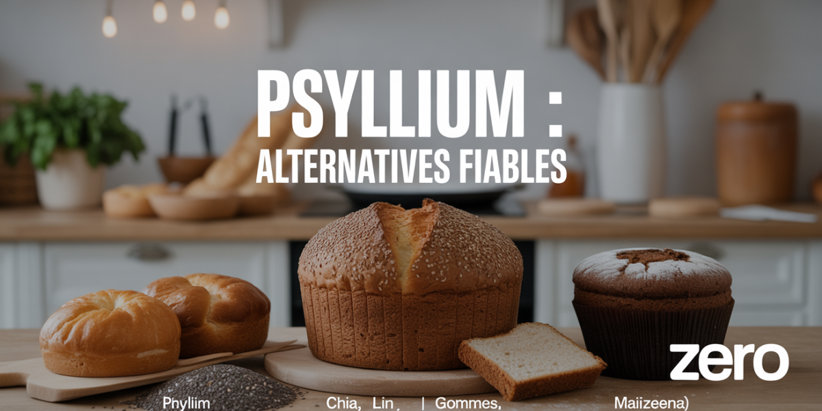 par quoi remplacer le psyllium alternatives sur pain sans gluten