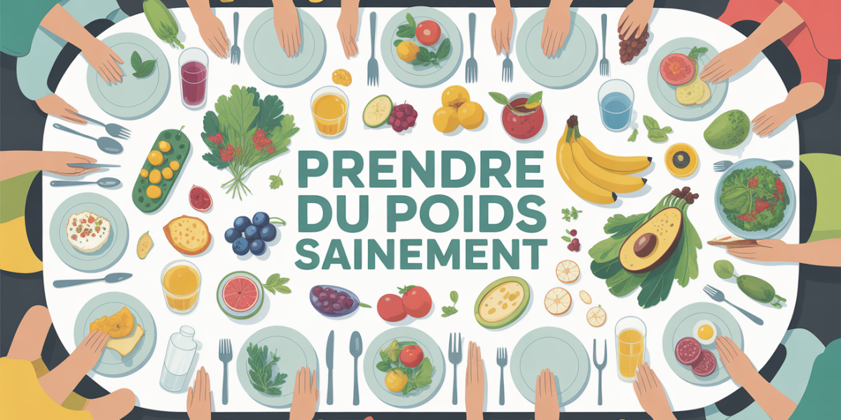 Table aliments énergétiques prise de poids sainement
