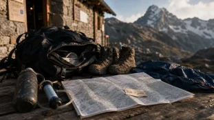 Préparer un trek en montagne : sac 8 kg, plan GPX et chaussures