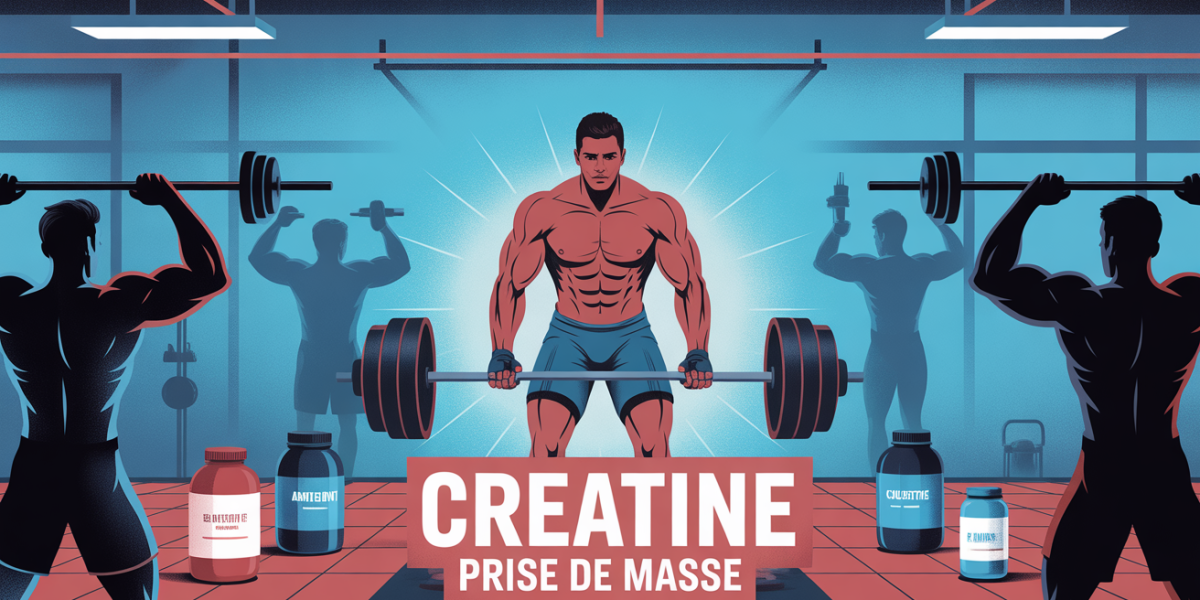 Image prise de masse creatine salle musculation
