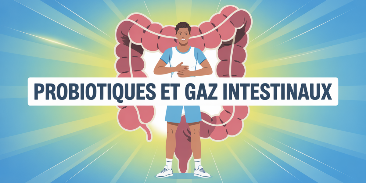 Sportif serein, flore intestinale apaisée avec probiotique