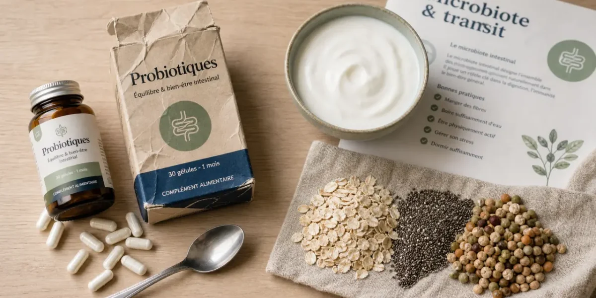 Probiotiques pour maigrir : microbiote et transit digestif