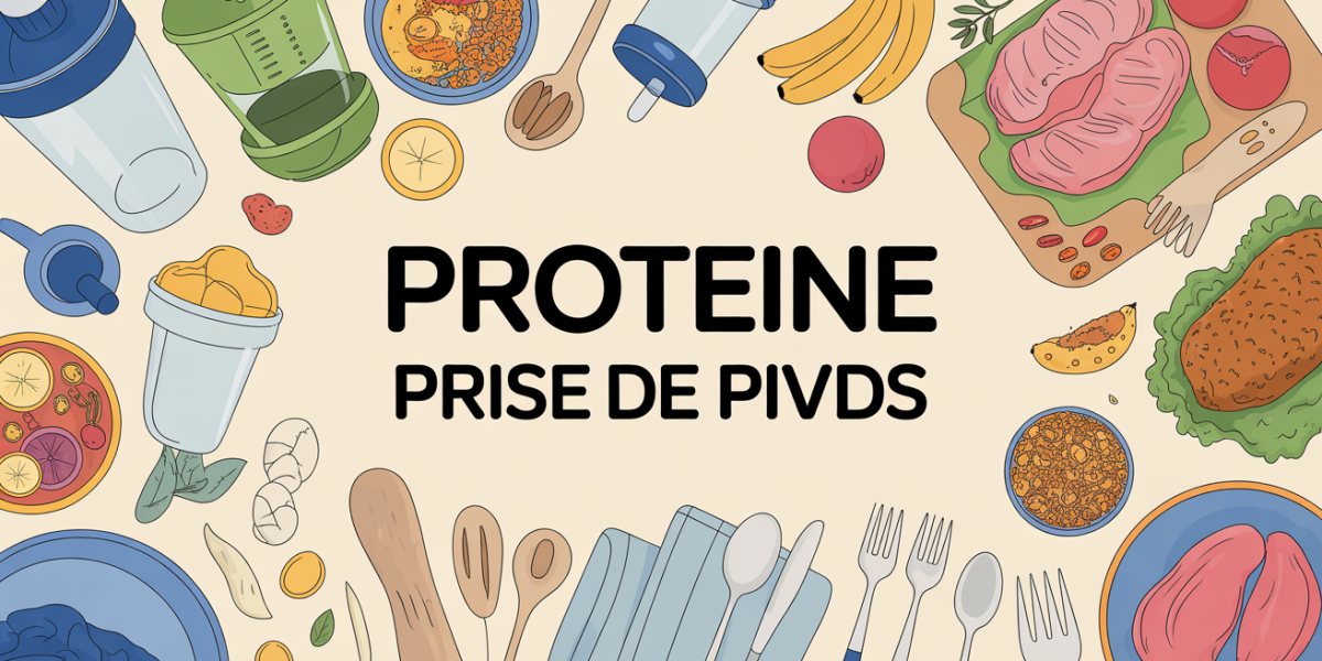 proteine prise de poids table aliments shakers
