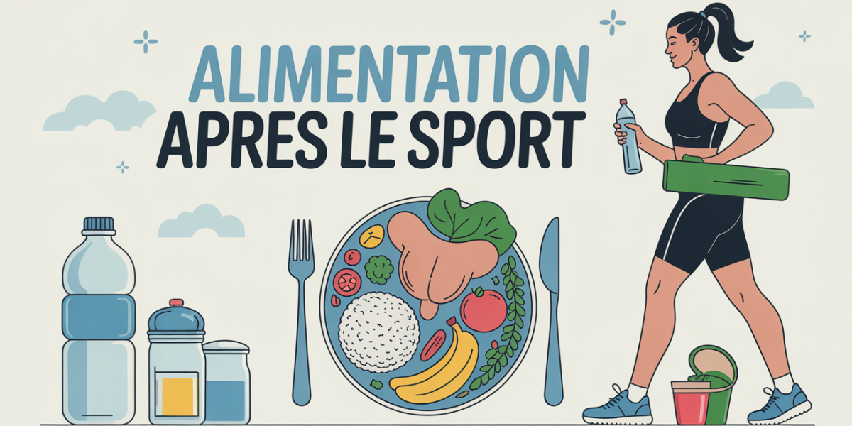 que manger apres le sport assiette equilibree et sportif