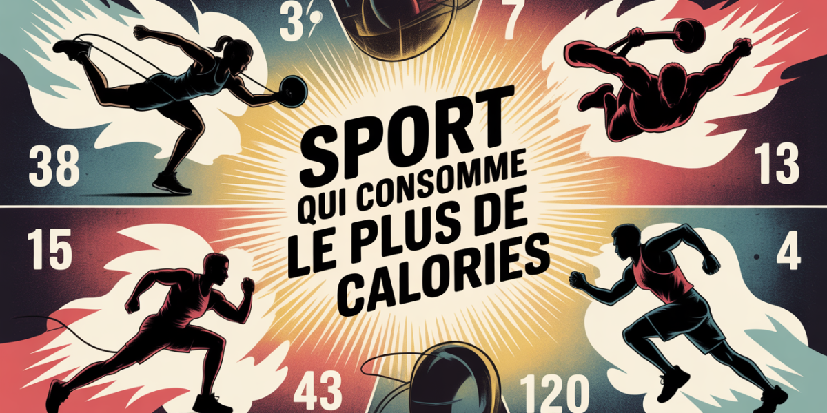Quel sport brule le plus de calories visuel silhouettes sports intenses