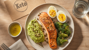 Recette keto : saumon, avocat et œufs pour rester en cétose