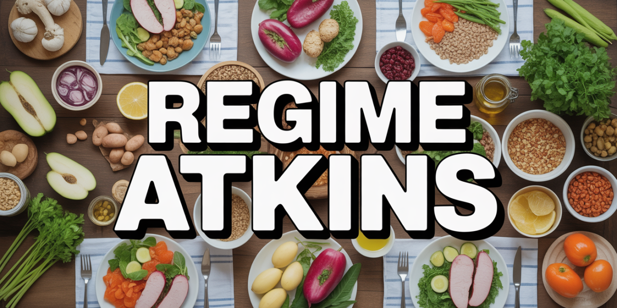 regime atkins table familiale plats sains