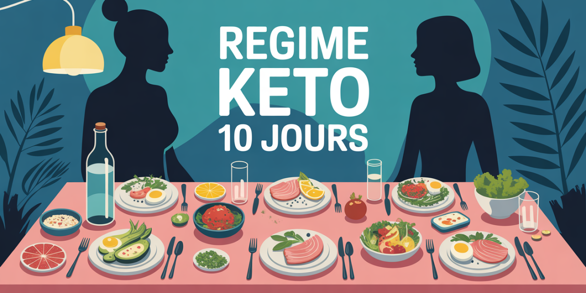 plats regime keto 10 jours sur table conviviale