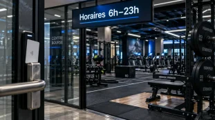 Salle de sport Marseille 1 Fitness Park Bourse, horaires 6h–23h, entrée et machines