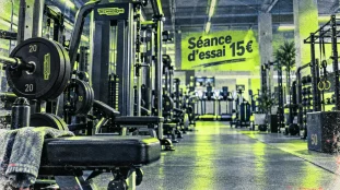Salle de sport Nice Jean Médecin Fitness Park : machines et zone musculation 1 950 m²
